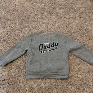 Garanimals Gray Team Daddy Sweatshirt